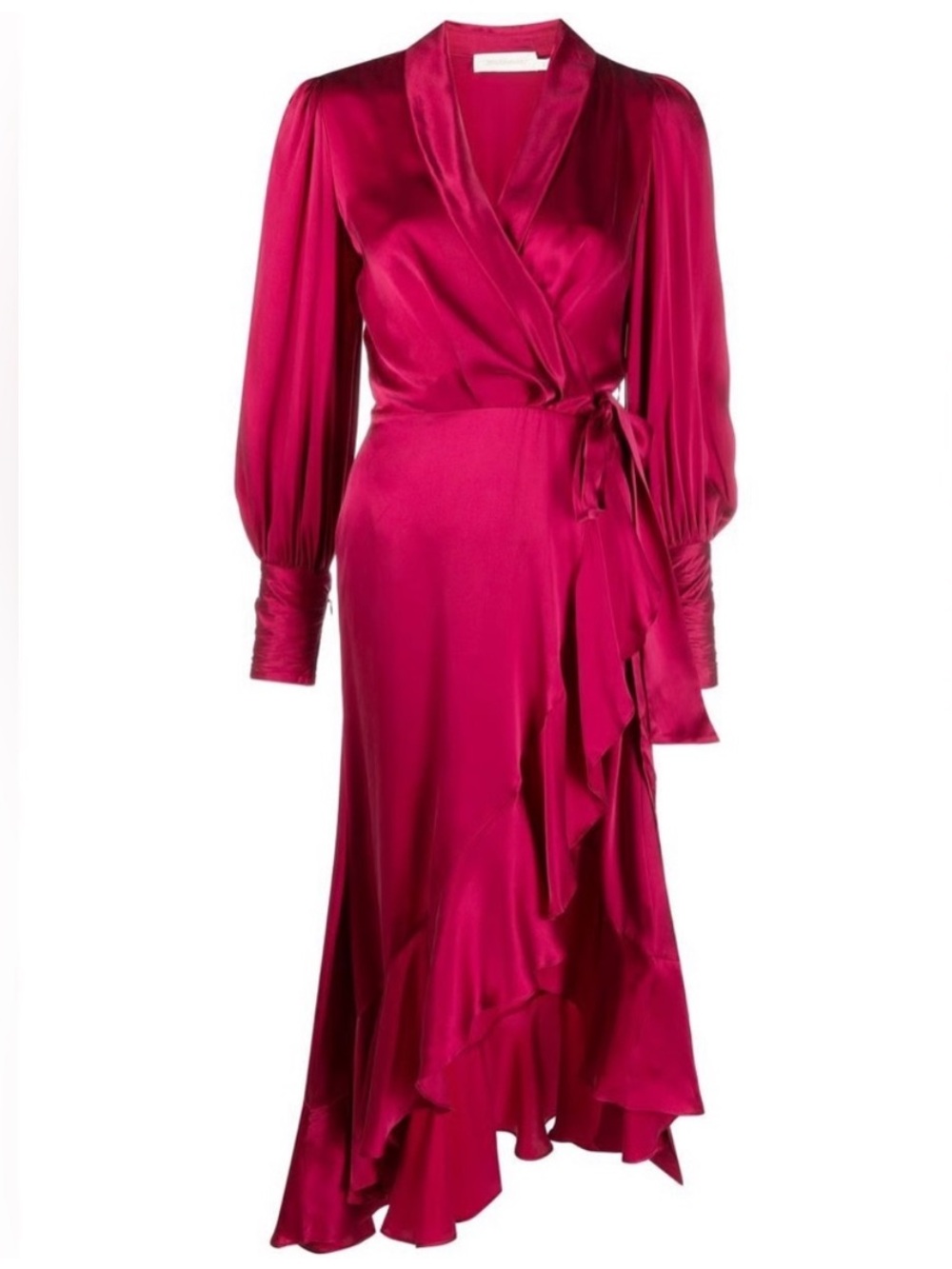 Zimmerman Silk Wrap Dress